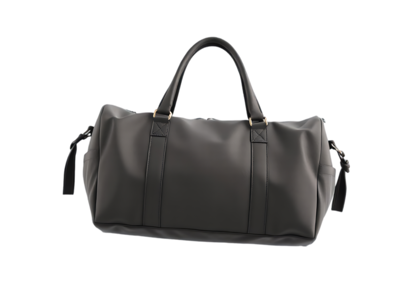 The weekender bag in charcoal png