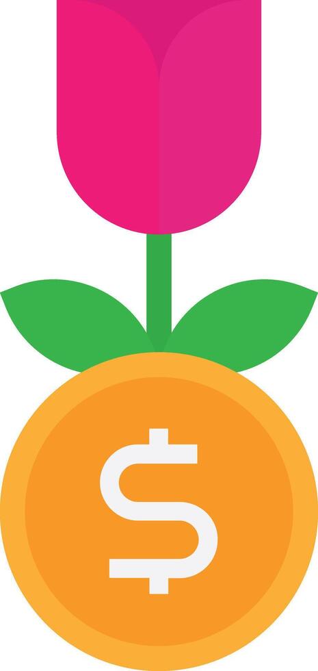 Growth Investment Money vector
