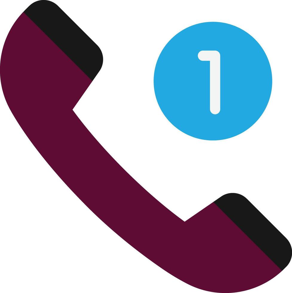 Missed Call Alert vector