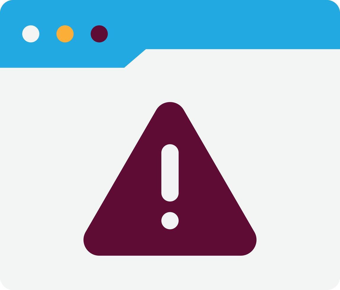 Warning Browser Internet vector