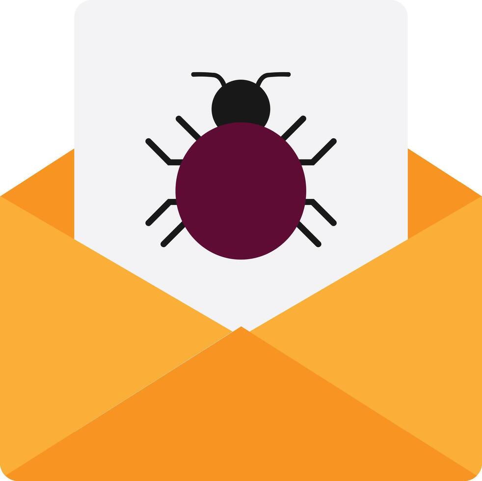 Spam Email Message vector