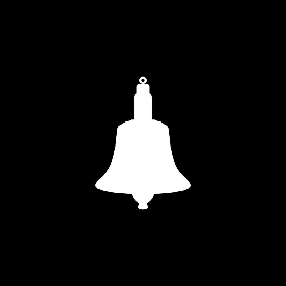 Silhouette of the Hand Ringing Bell, Flat Style, can use for Pictogram, Apps, Website, Logo, Art Illustration, of Graphic Design Element vector