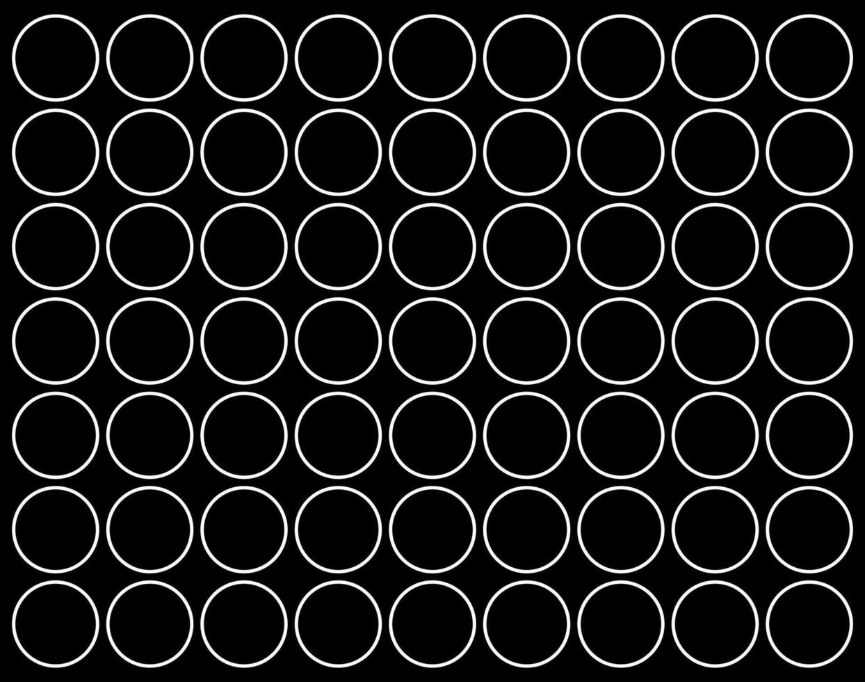 Simple Circle Shape Motif Pattern, can use for decoration, ornate, wallpaper, carpet, wrapping, bad cover, fabric, textile, tile or graphic design element vector