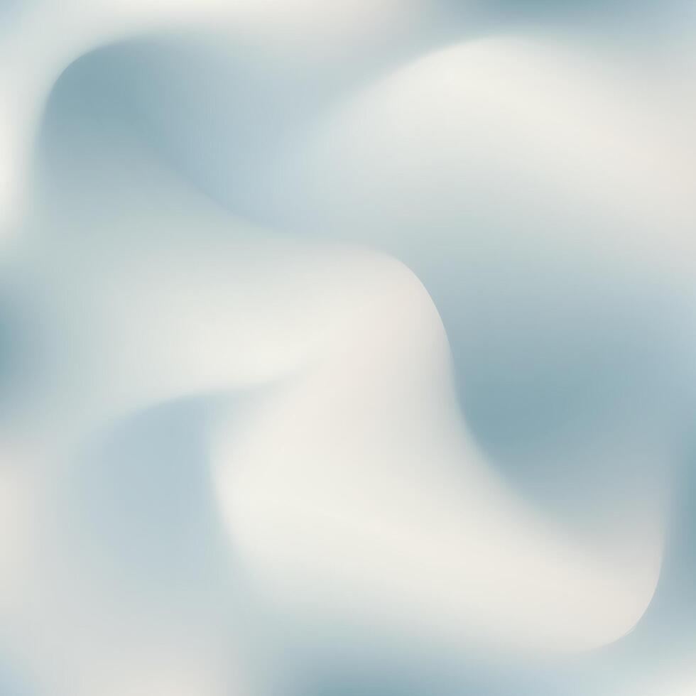 Abstract background with white and blue waves vector
