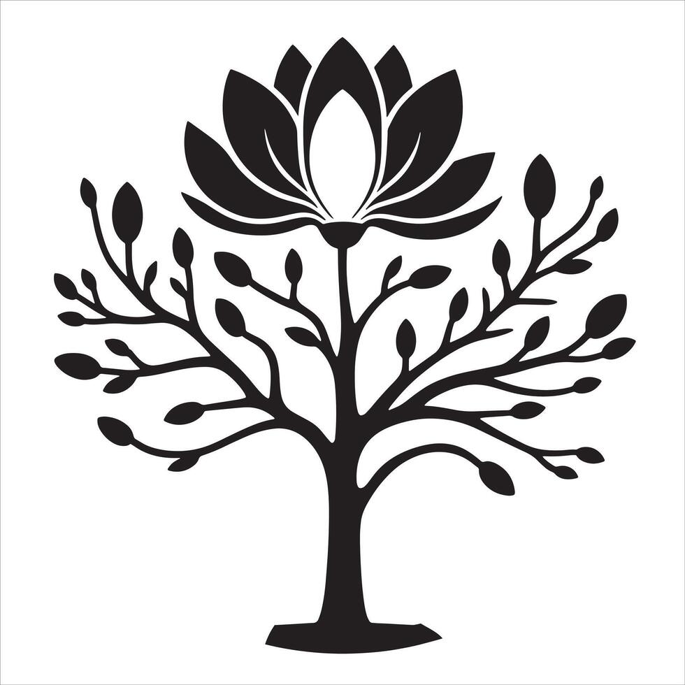 Magnolia Majesty Grace in Bloom vector