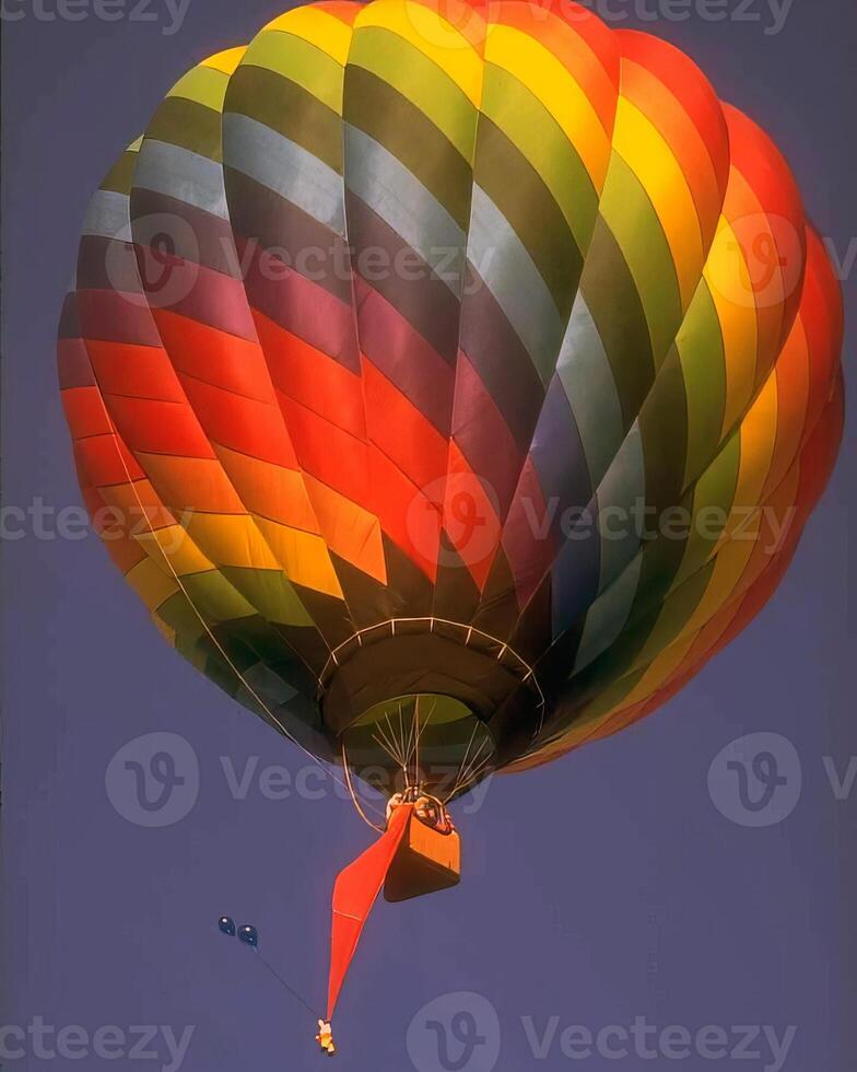 olorful hot air balloons background photo