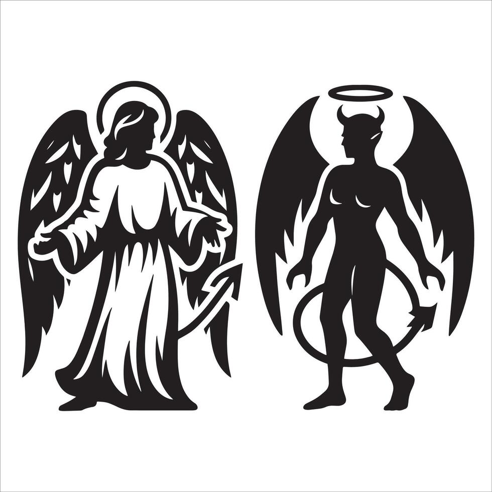 The Battle for the Soul vector