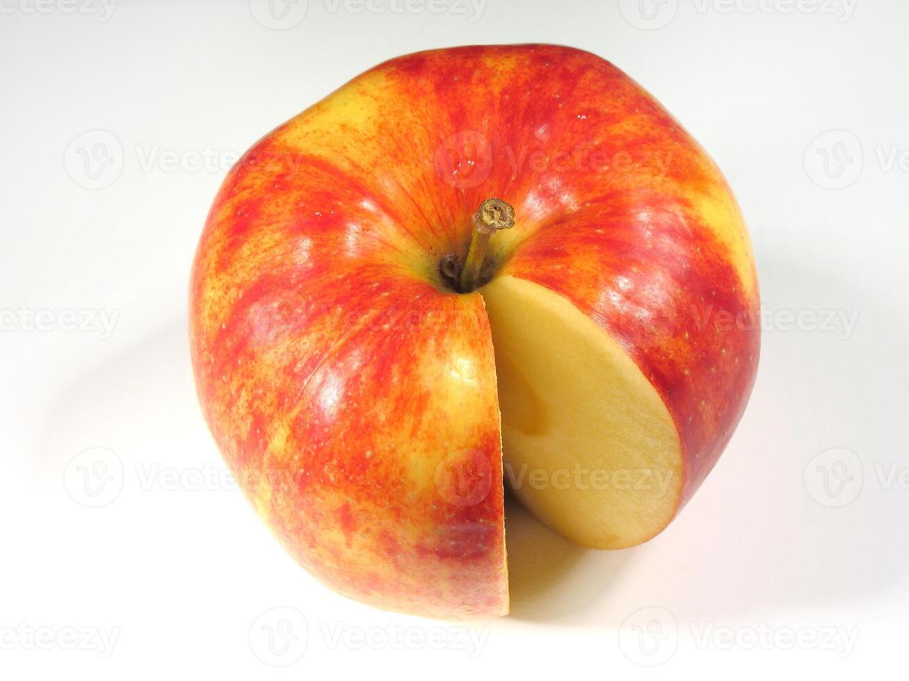 Fresh Harvest of McIntosh Apples and Juicy Peaches - A Bounty of Natural Foods photo