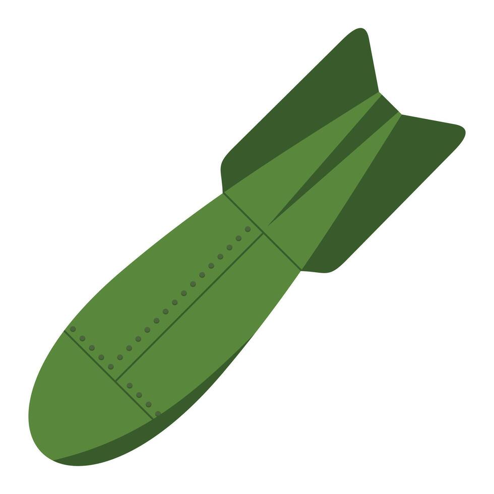 bomb icon isolated vector