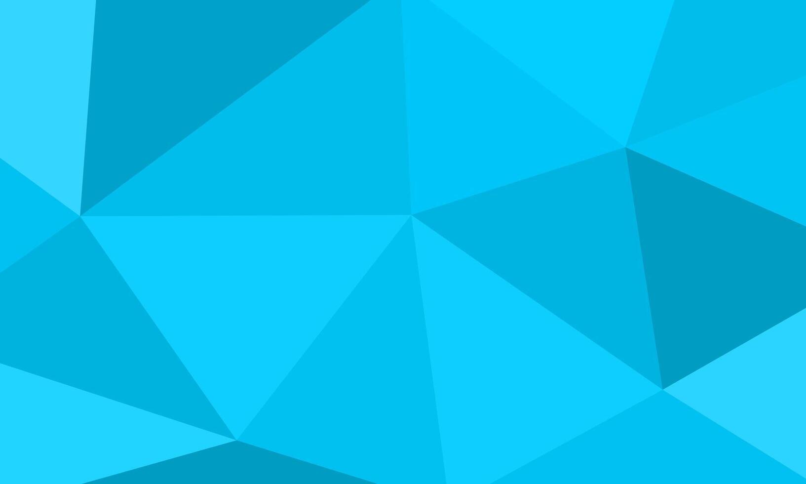 Cyan blue triangle geometric background texture. Modern mosaic element with triangular shape for display, business, website, backdrop, advertising, surface, idea, header, digital vector