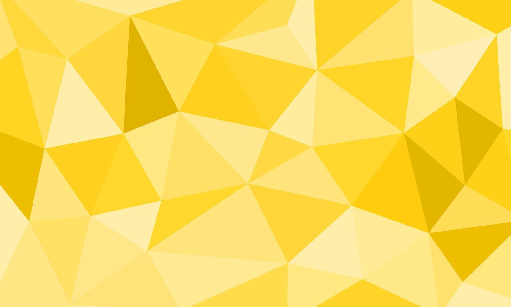 Light yellow flat polygon background texture. modern mosaic illustration with triangle shape pattern elements for display, business, website, advertising, display, idea vector