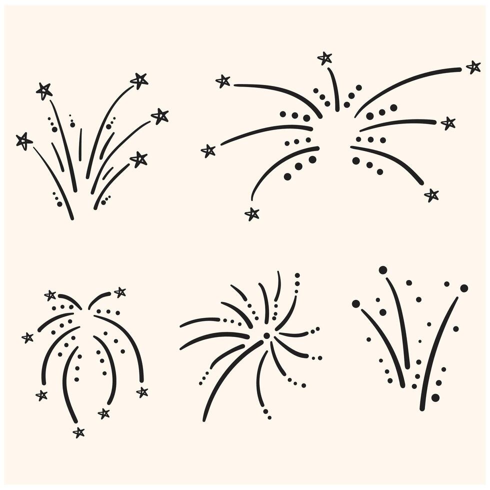 Holiday sparkling burst party in the sky. vector