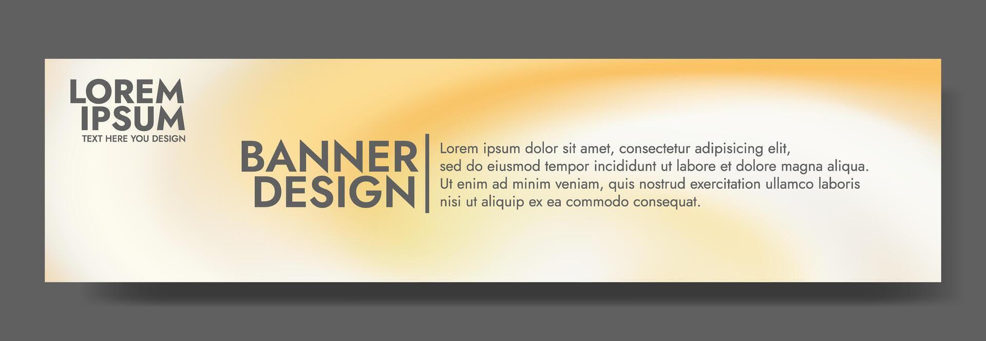 Abstract Orange Gradient Backgeround Template for Website vector