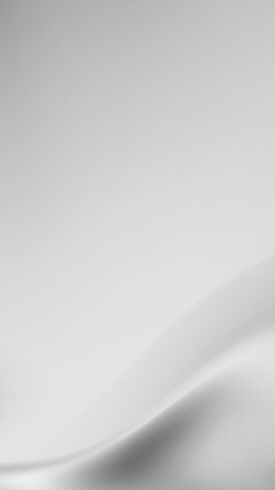 A minimalist image featuring a gentle curve in shades of gray. vector
