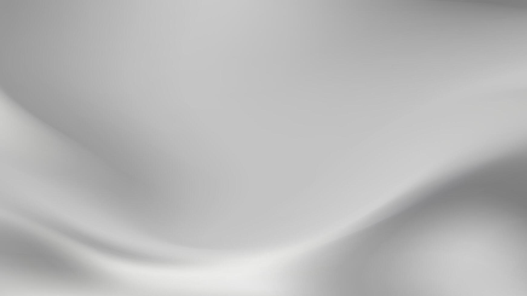 Abstract Grey Gradient Background Smooth, Subtle, Elegant Waves vector