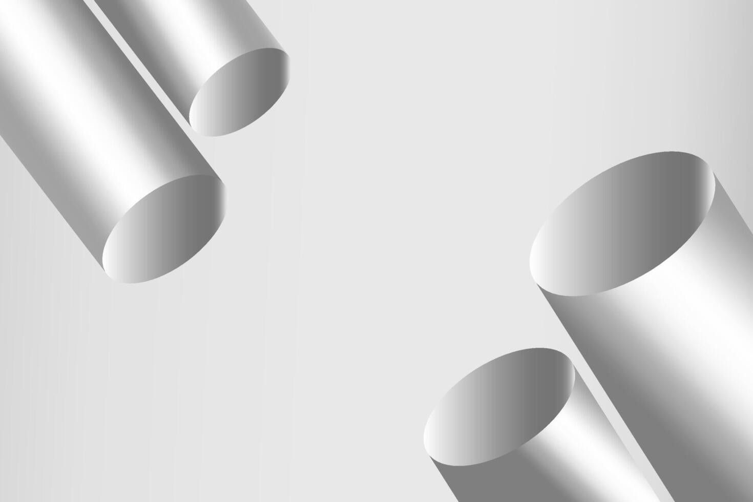 Minimalist 3D White Circular Podium with soft Background and Glass Circle Element for Product Display vector