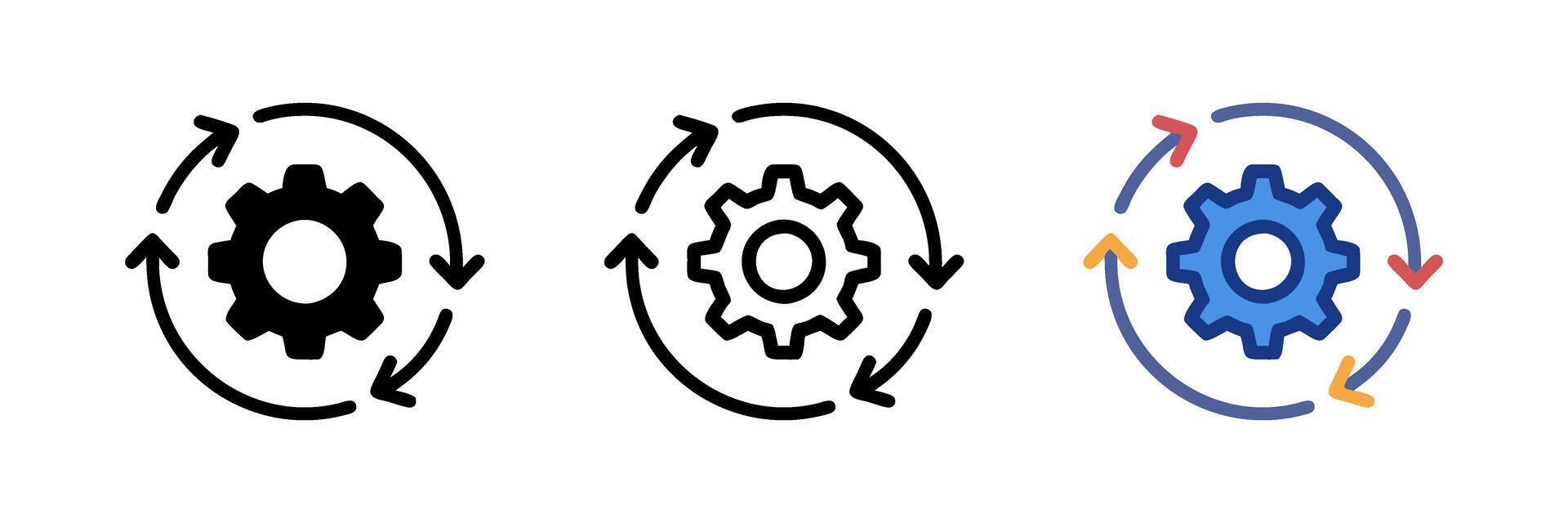 Loading process. Update system icon 52978887 Vector Art at Vecteezy
