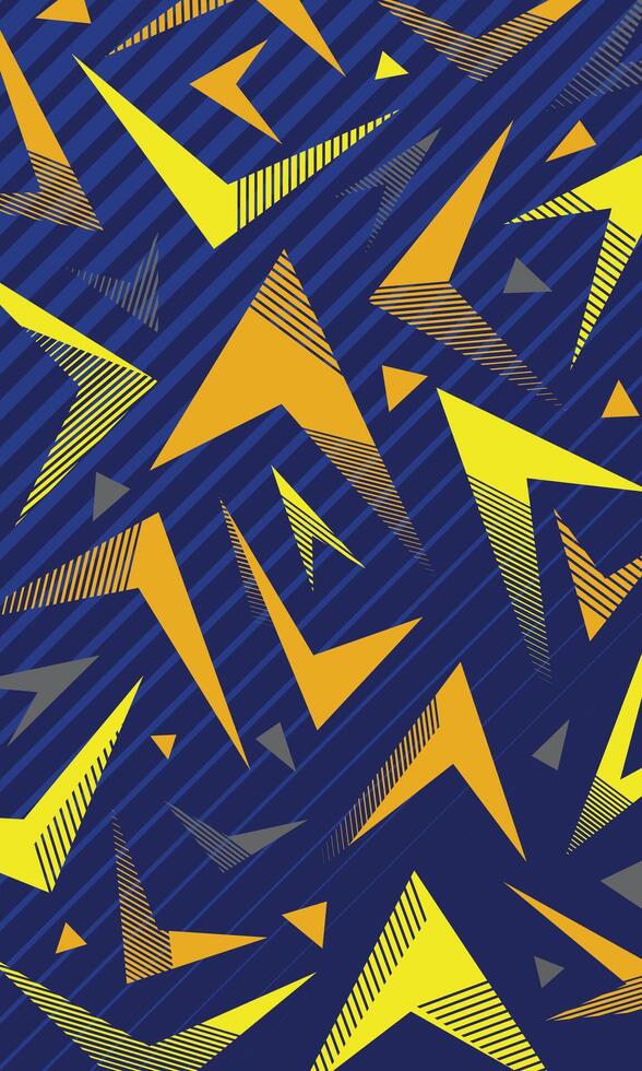 Modern background abstract geometric triangle pattern for sublimation jersey vector