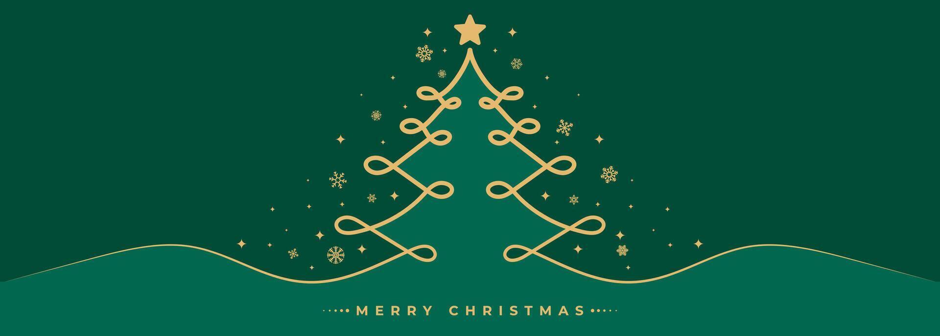 Christmas banner featuring against an abstract backdrop vector