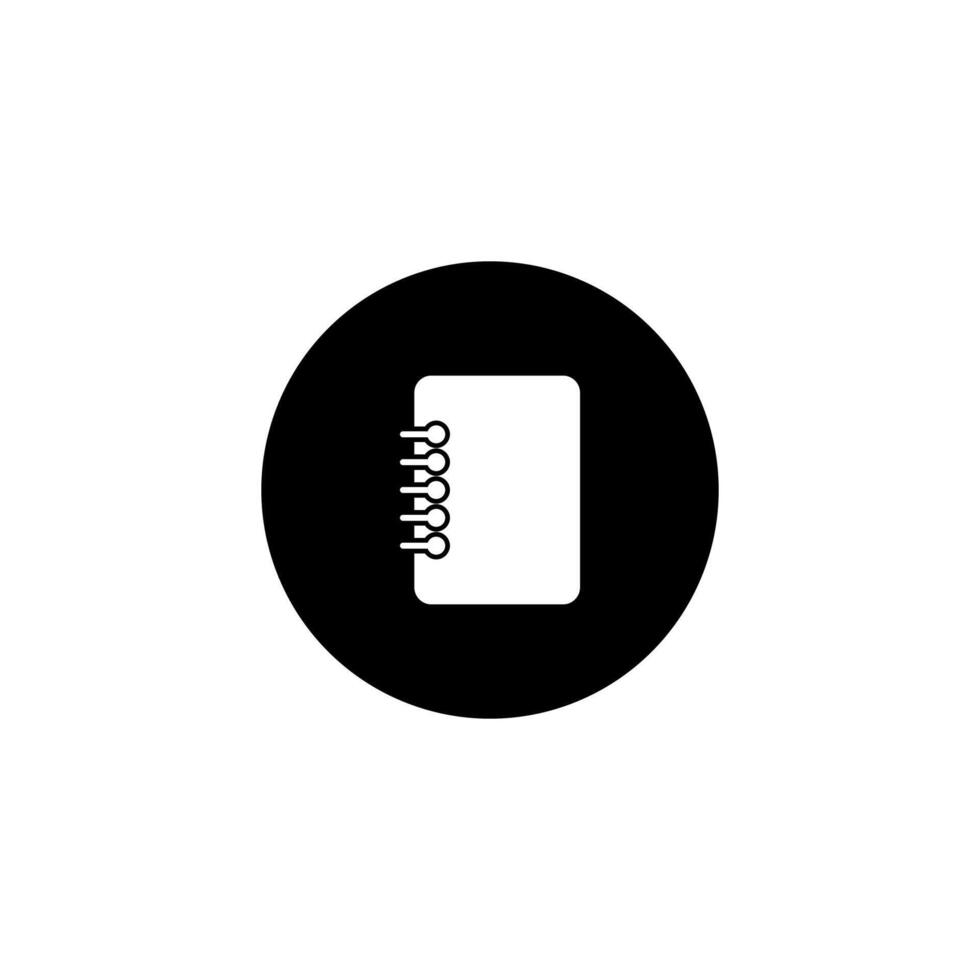 Notebook icon. Book icon. Notebook. Icon. vector