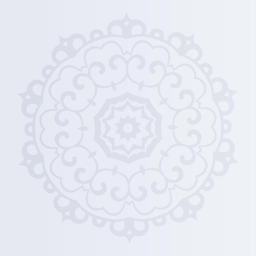 Decorative Mandala Pattern for Print and Craft Projects vector