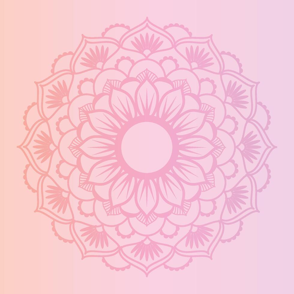 Elegant Mandala Design for Digital Art Enthusiasts vector