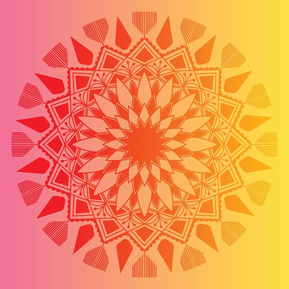 Timeless Mandala Design for Wall Art and Beyond vector