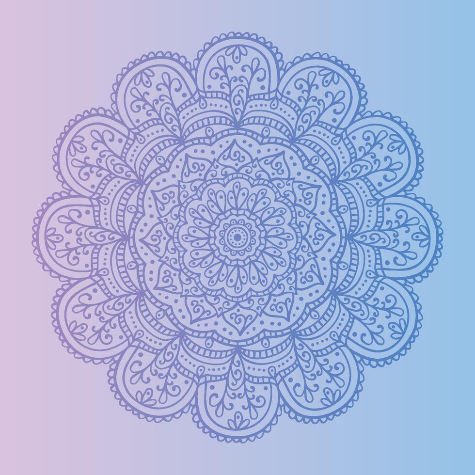 Versatile Mandala Design for Stylish Prints and Decor vector