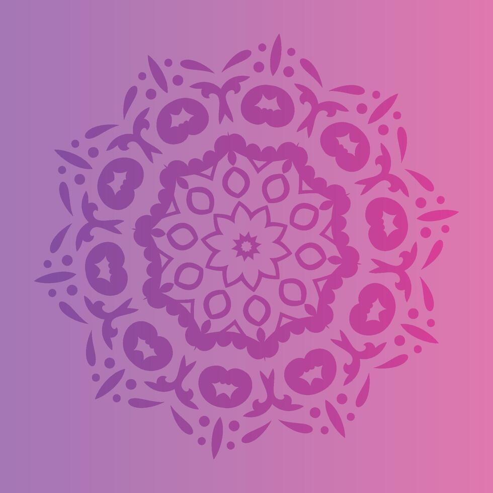 Bold Mandala Pattern for Statement Decor Pieces vector