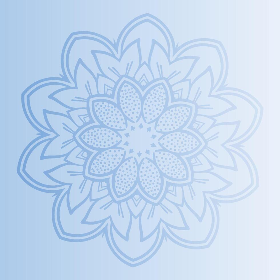 Premium Mandala Design for High-End Prints vector