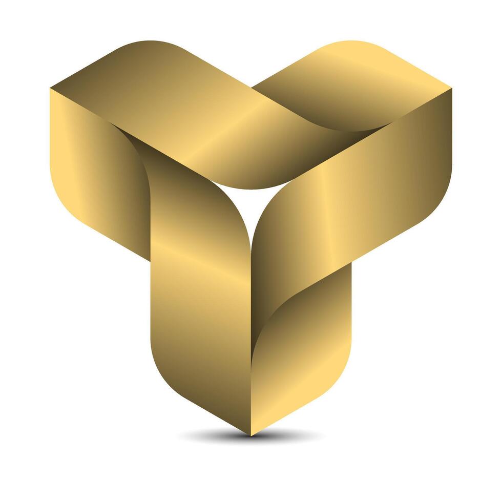 The abstract, fascinating mathematical surface. vector