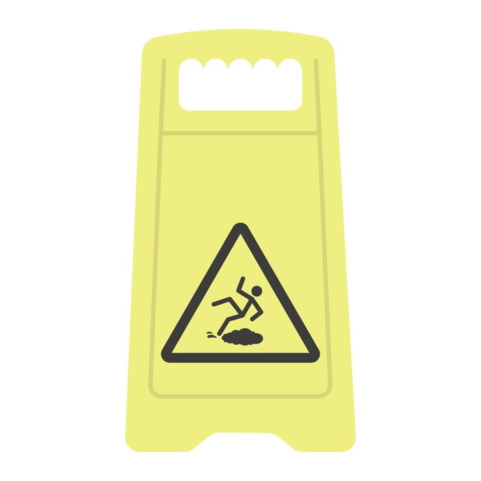 Risk of injury. Different types of danger. Danger warning signs. vector