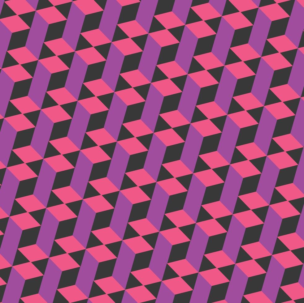 Square pattern background vector