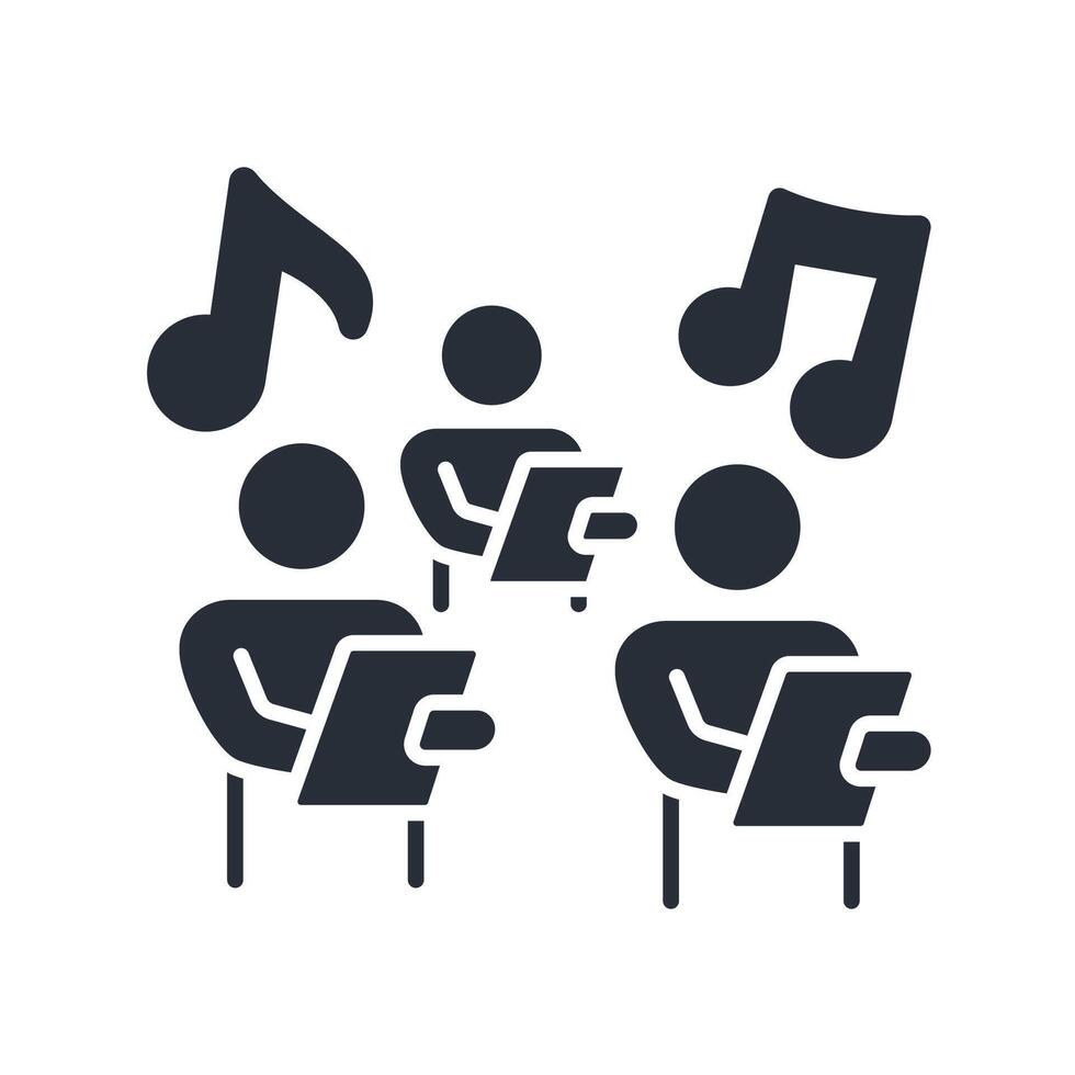 gospel icon. .Editable stroke.linear style sign for use web design,logo.Symbol illustration. vector