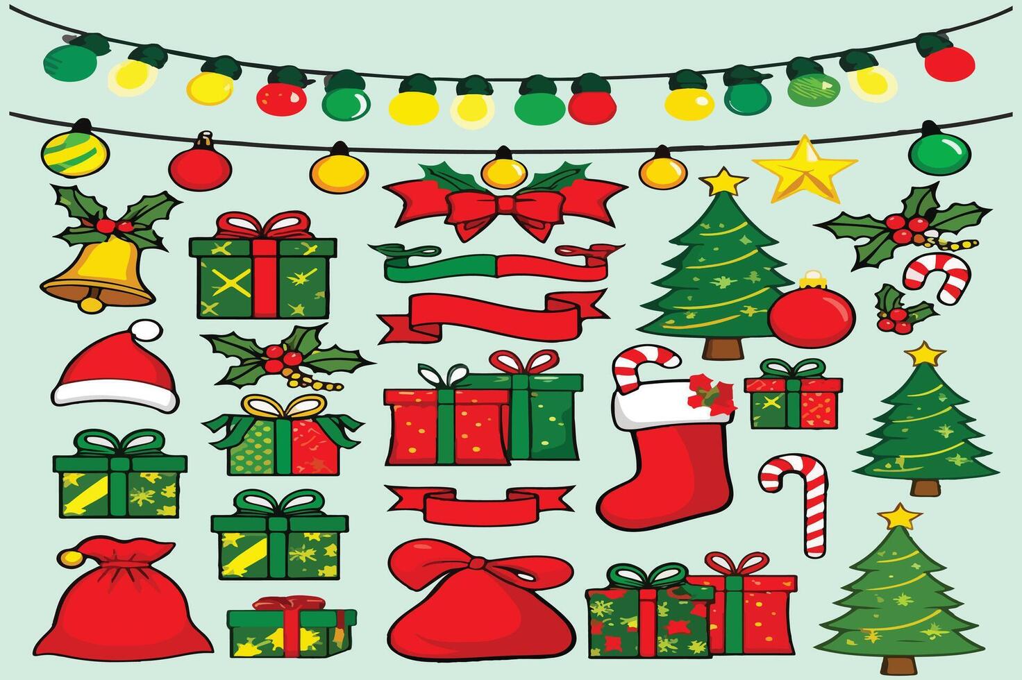 Christmas Day Illustration vector