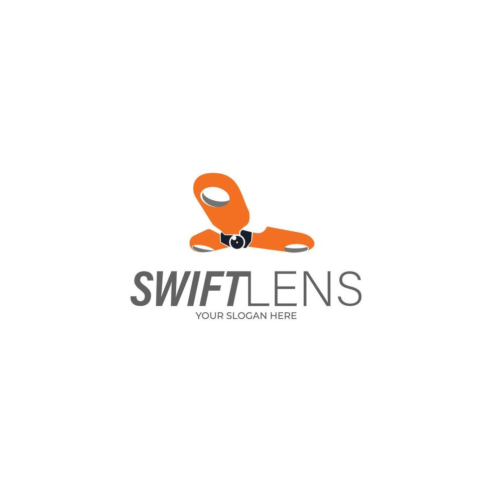 Drone icon logo design template vector