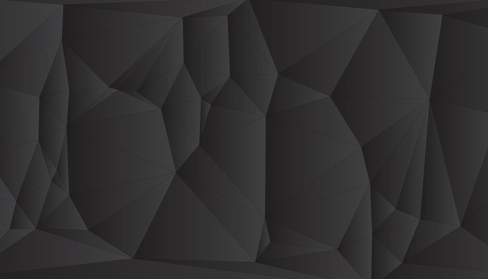 Triangle Abstract Black Background Geometric Cool Pattern Black Background vector