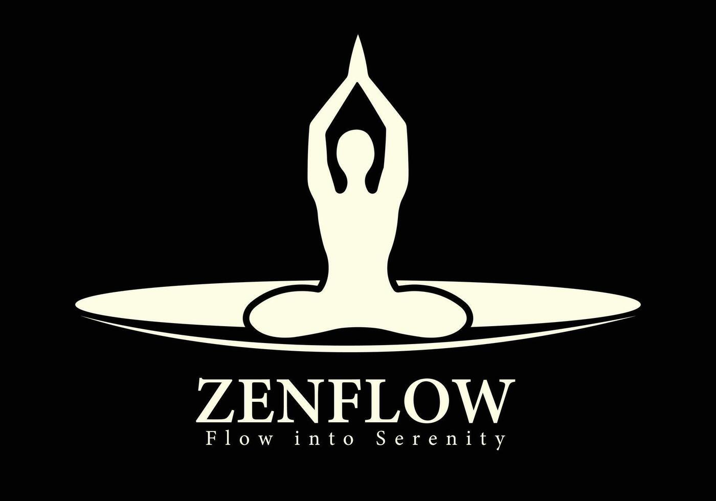 Zenflow logo design vector