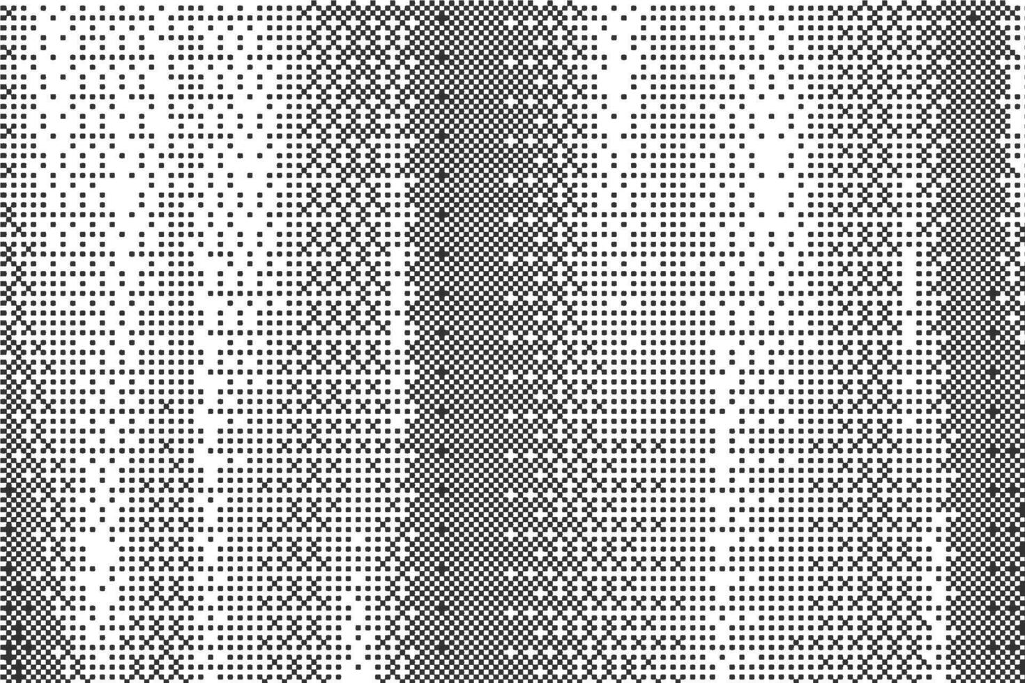 Pixel pattern background. Bitmap texture of retro computer game. Dotted dither gradient bg. Abstract glitch gradation screen tone with mosaic effect. vector