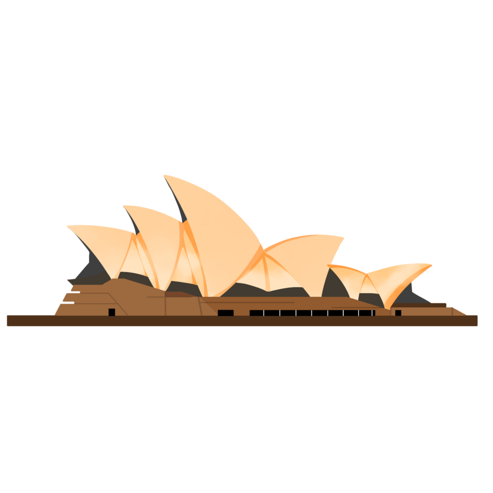 Illustration of Sydney Opera House 52983757 PNG