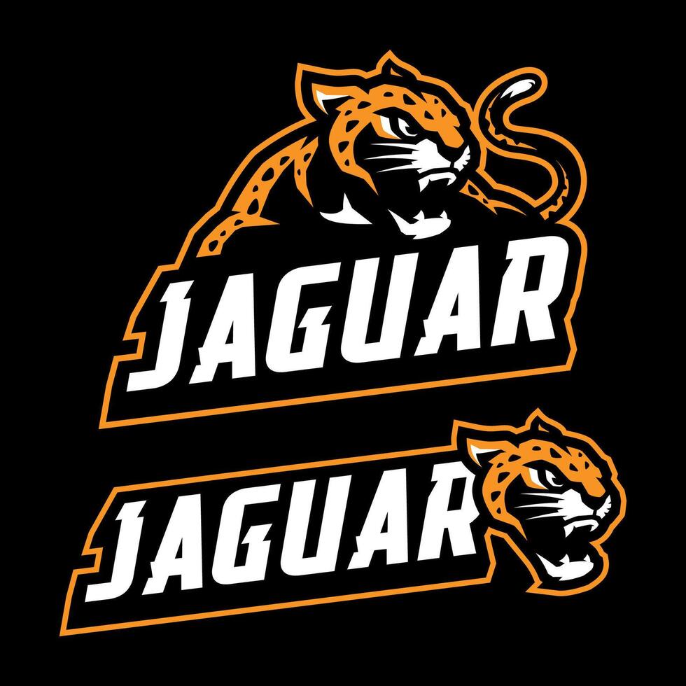 JAGUAR LEOPARD CHEETAH MASCOT DESIGN vector