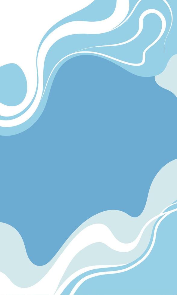 Abstract Blue Marble Texture background vector