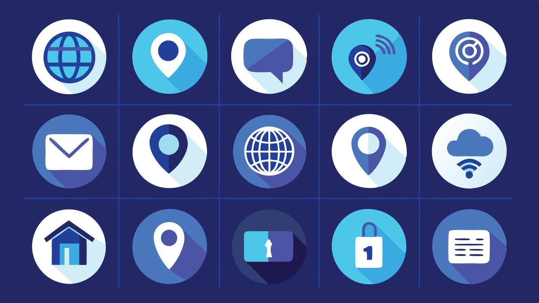 a set of icons with various types of devices vector