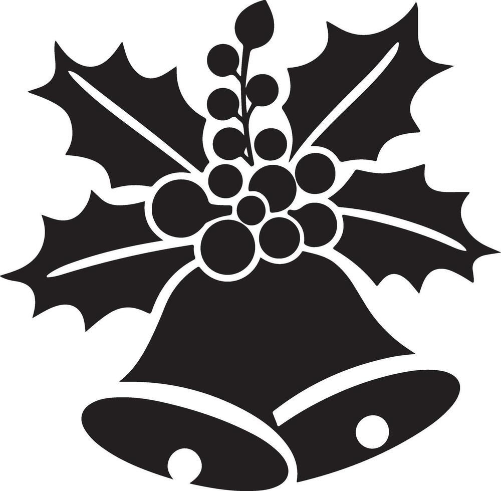 Holiday Ringing Charm icon vector