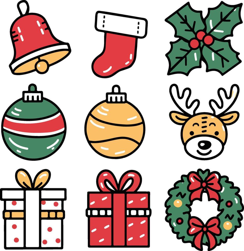 Winter Wonderland Icons vector