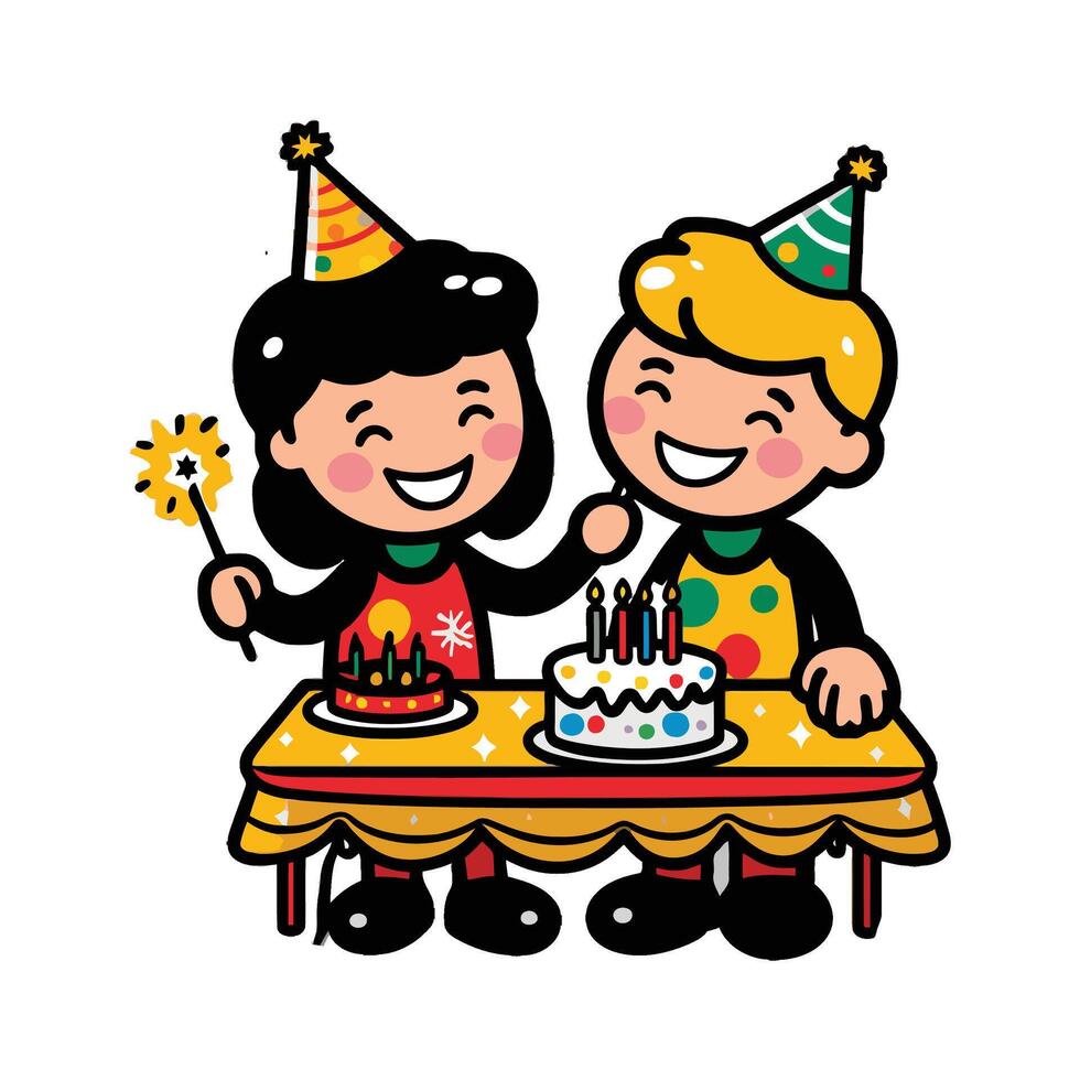 Happy birthday clipart vector