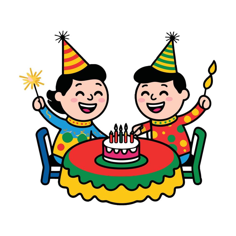 Happy birthday clipart vector