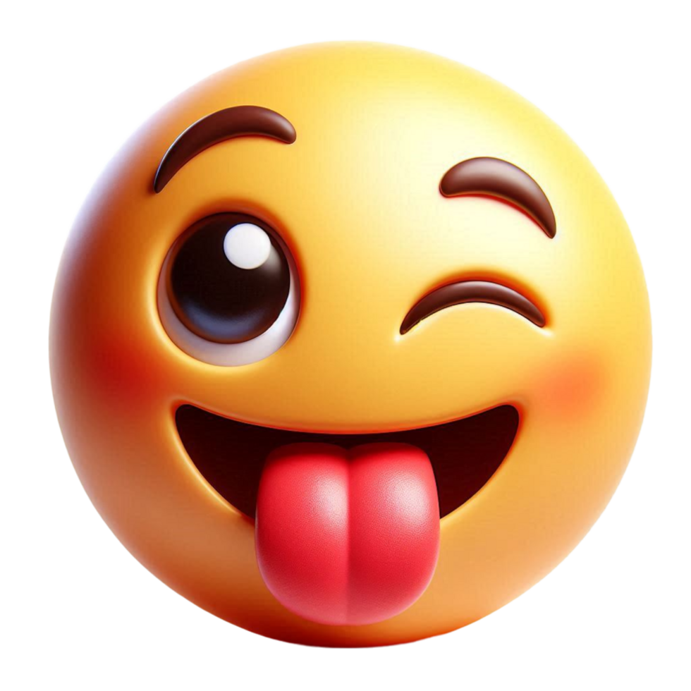 Winking Face With Tongue Emoji png