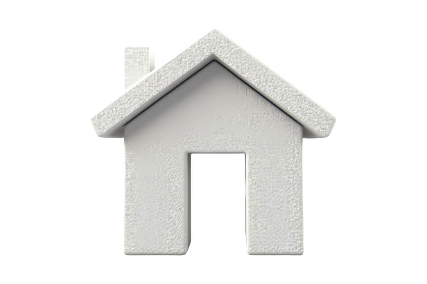 Home icon symbolizing comfort digital design minimalist style modern aesthetic png