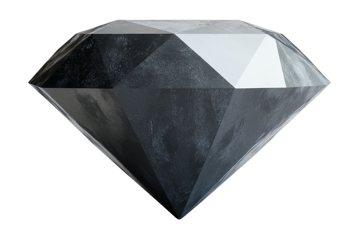 Captivating black diamond gemstone jewelry showcase studio setting close-up view elegance png
